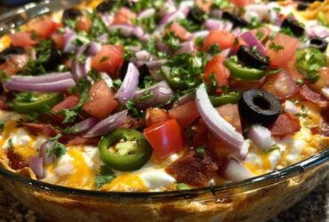 Seven Layer Taco Dip