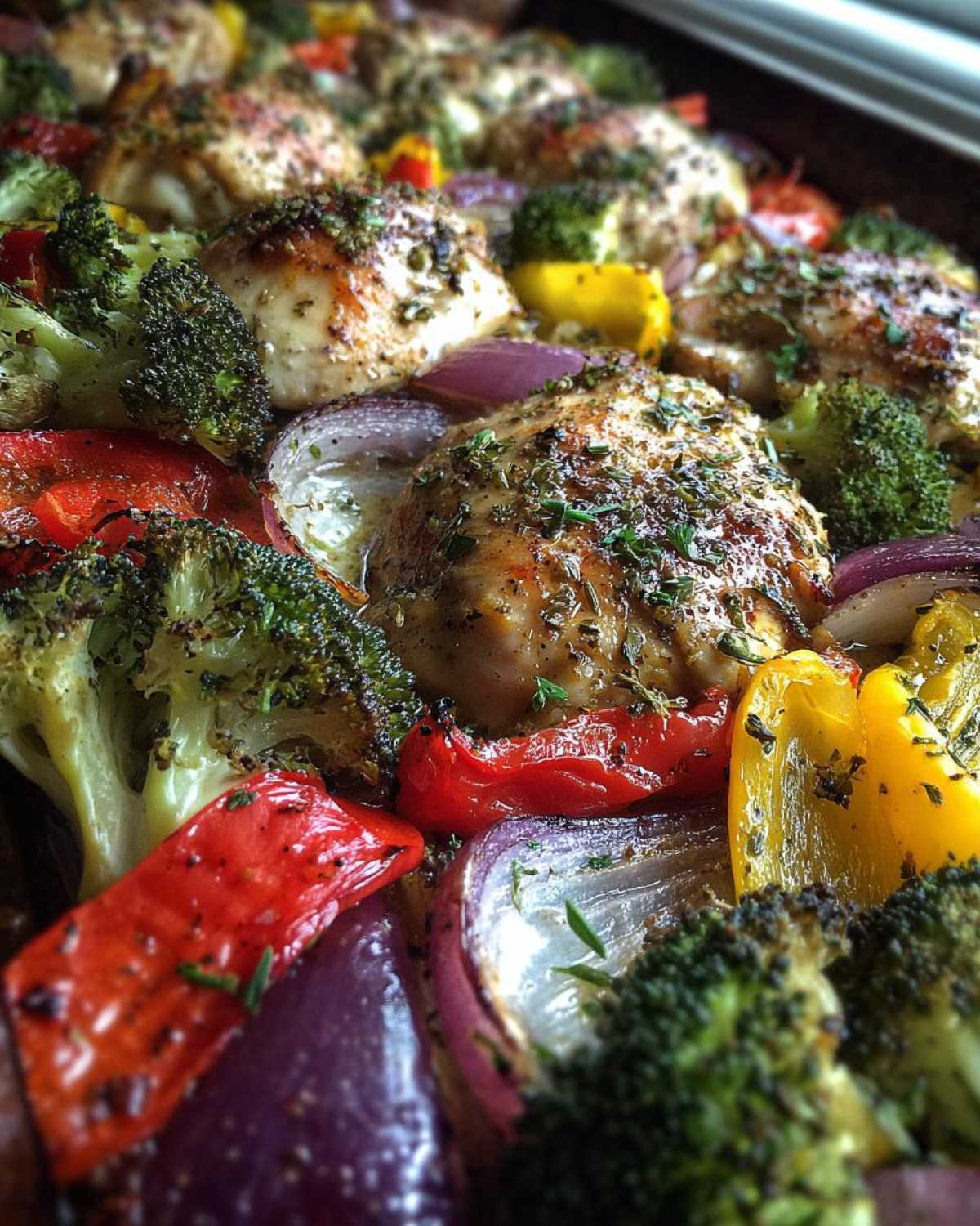 Sheet Pan Garlic Herb Chicken & Veggies - detail 2
