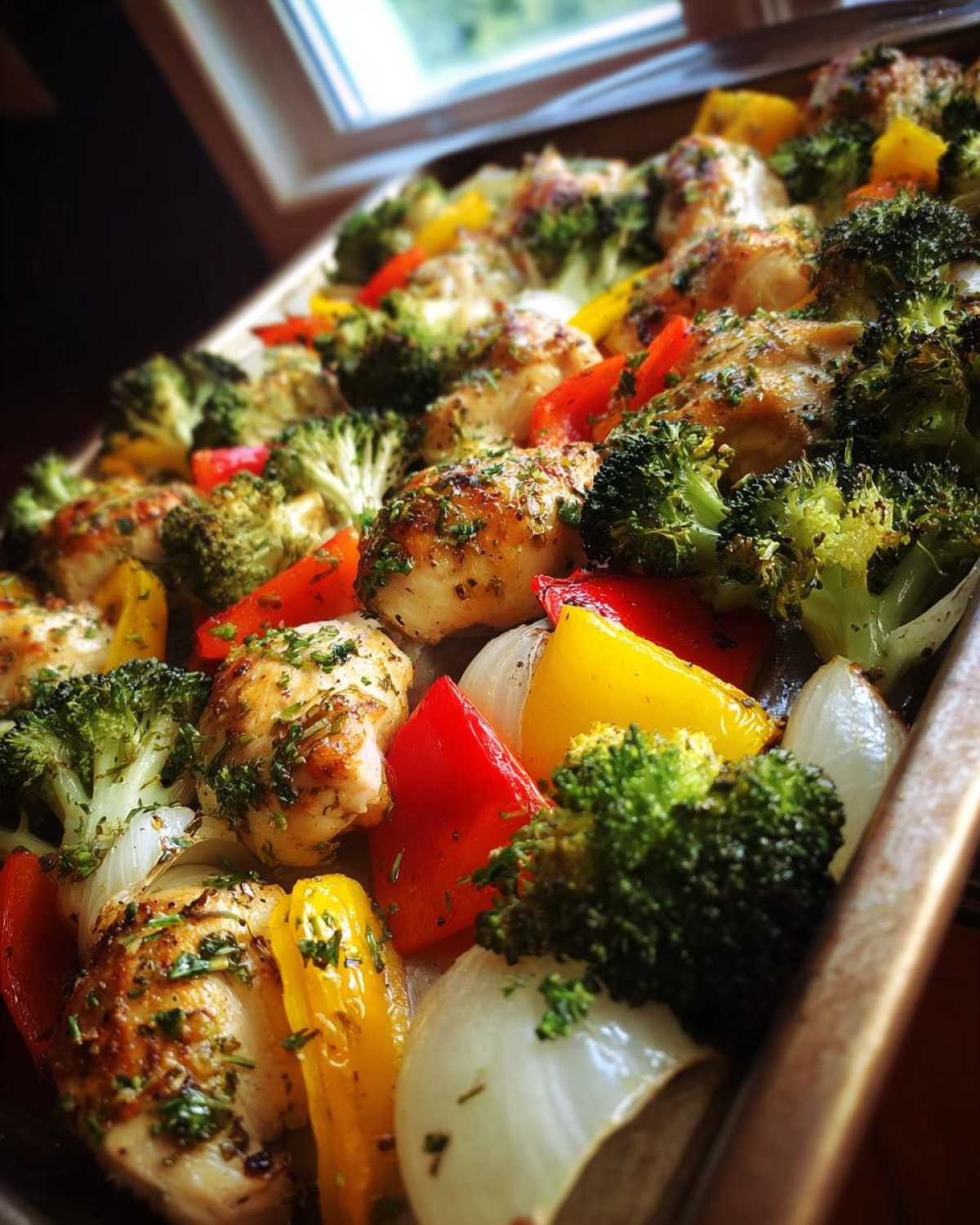 Sheet Pan Garlic Herb Chicken & Veggies - detail 3