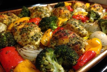 Sheet Pan Garlic Herb Chicken & Veggies