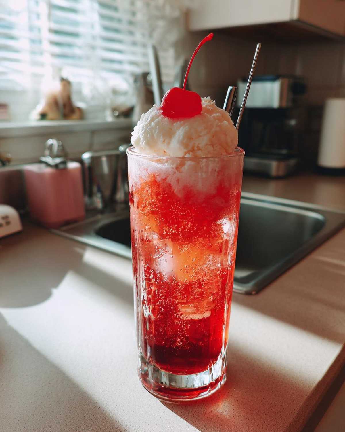 Shirley Temple Float - detail 3