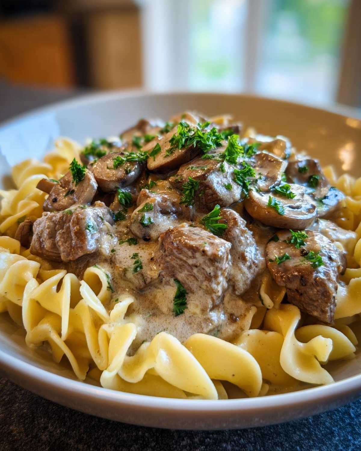 Slow Cooker Beef Stroganoff - detail 4