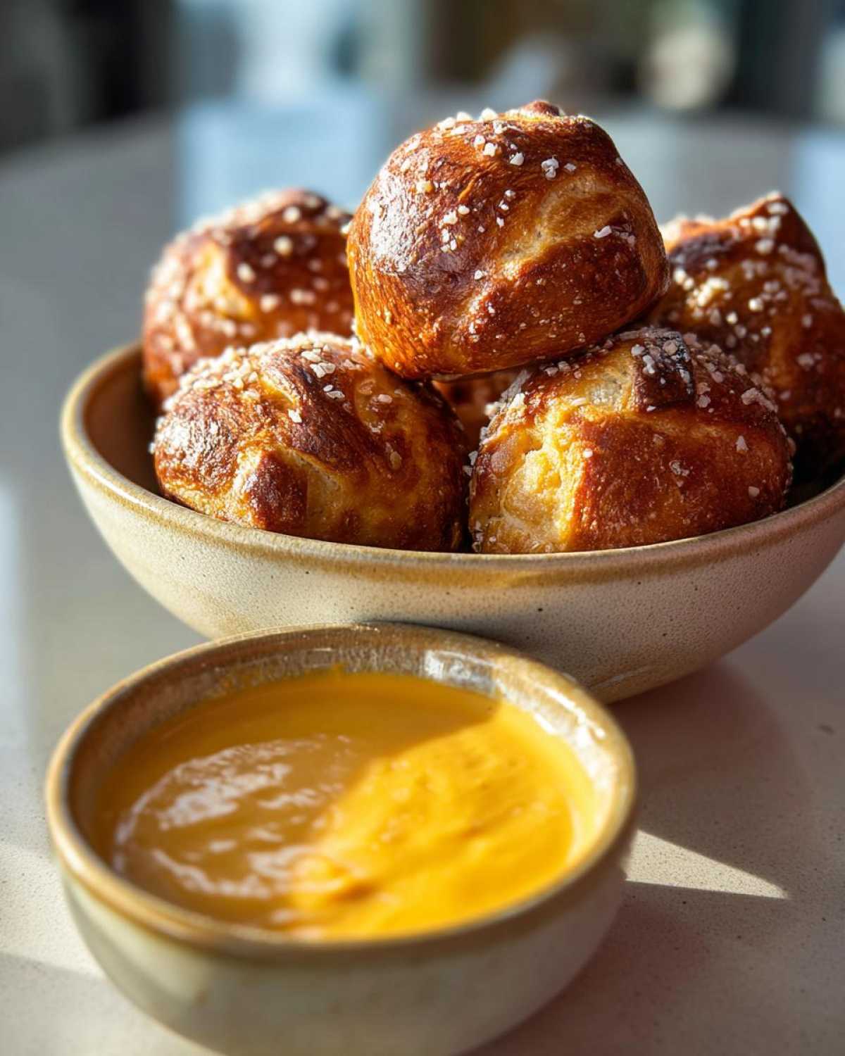 Soft Pretzel Bites with Beer Cheese - detail 1