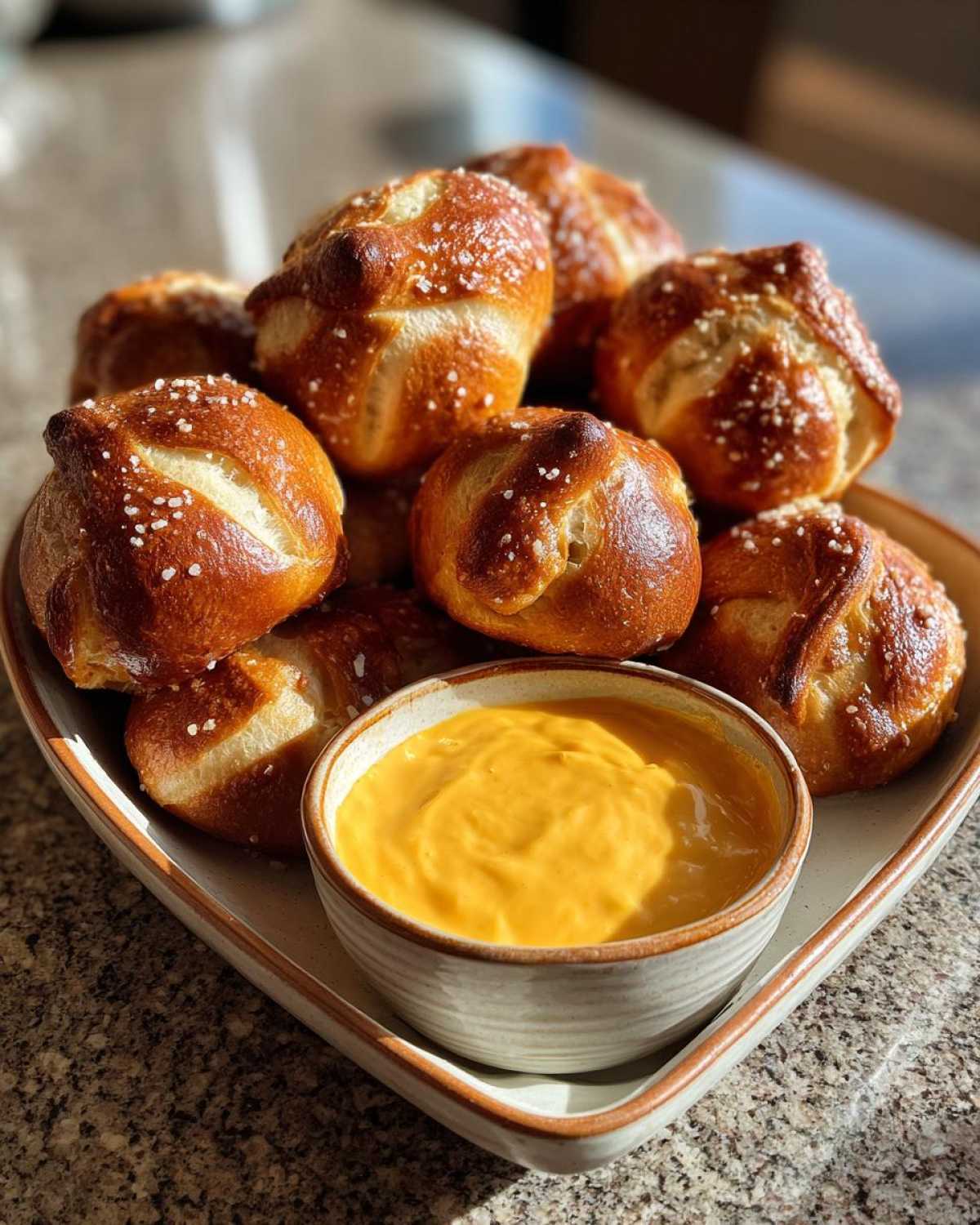 Soft Pretzel Bites with Beer Cheese - detail 2