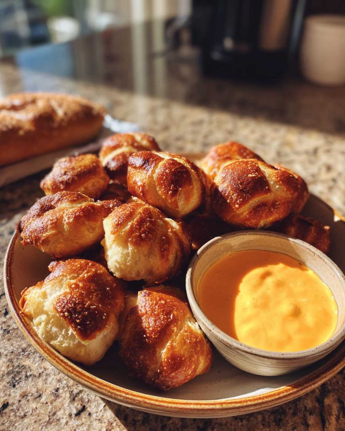 Soft Pretzel Bites with Beer Cheese - detail 3