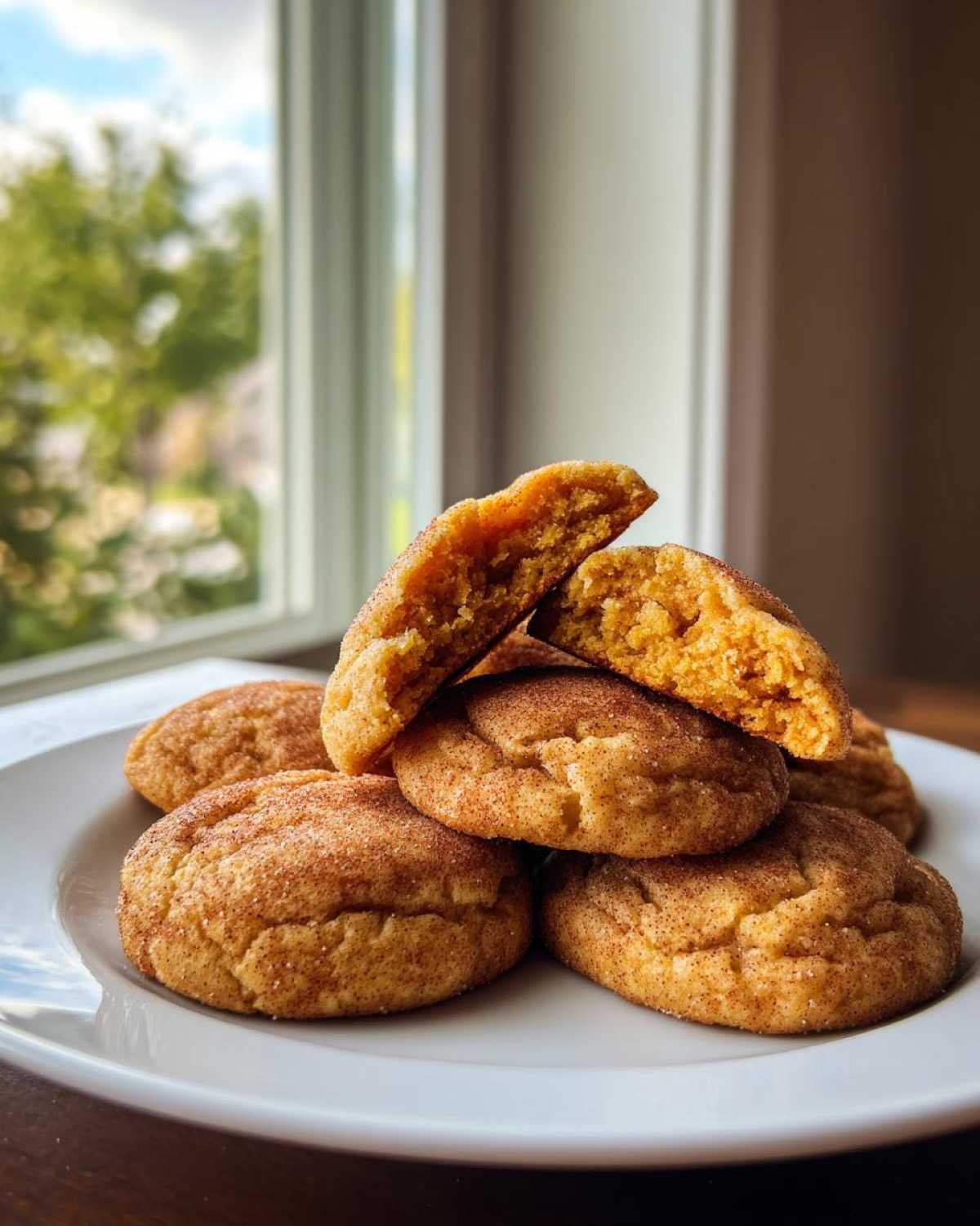Soft Pumpkin Snickerdoodle Cookies - detail 1