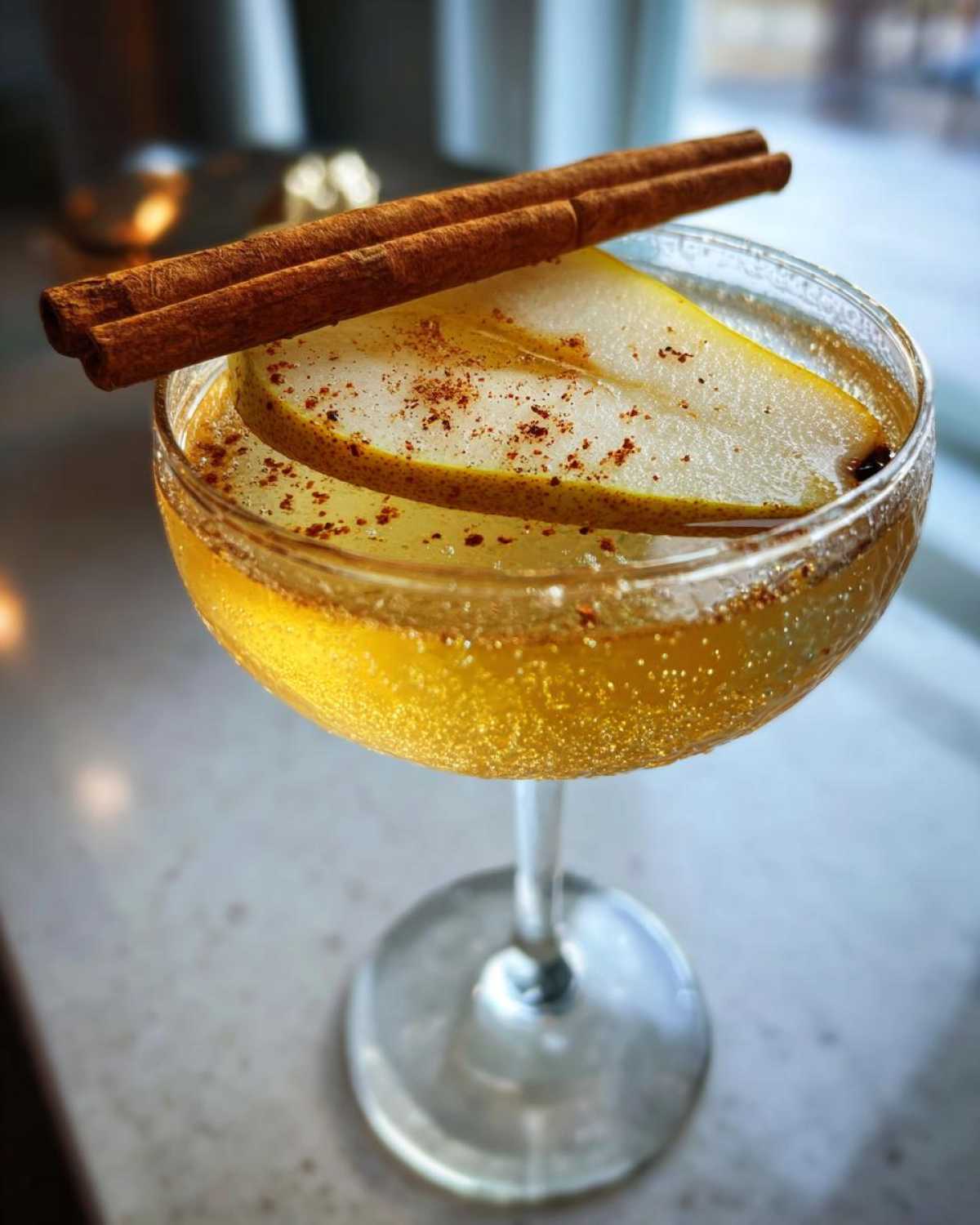 Spiced Pear Martini - detail 1