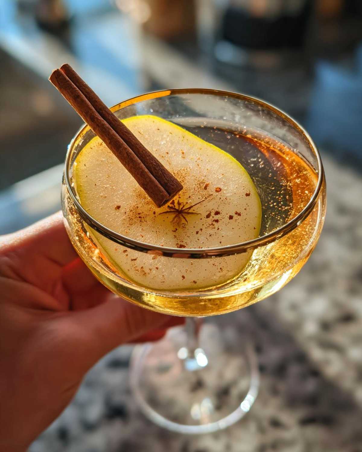 Spiced Pear Martini - detail 2