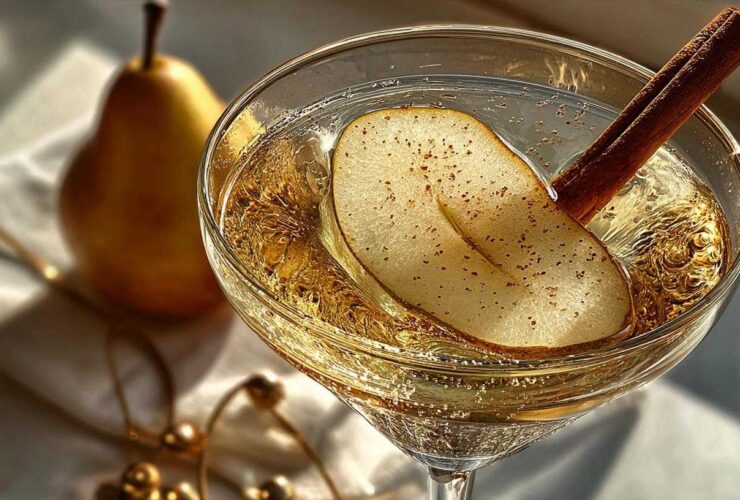 Spiced Pear Martini