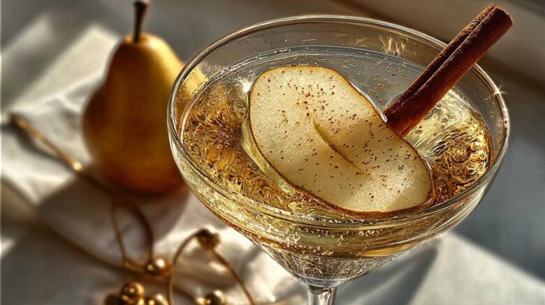 Spiced Pear Martini