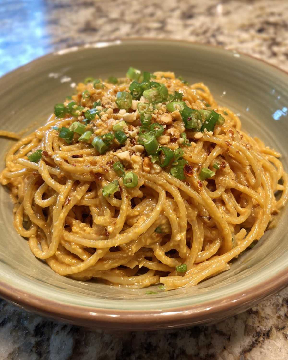 Spicy Thai Peanut Noodles - detail 2