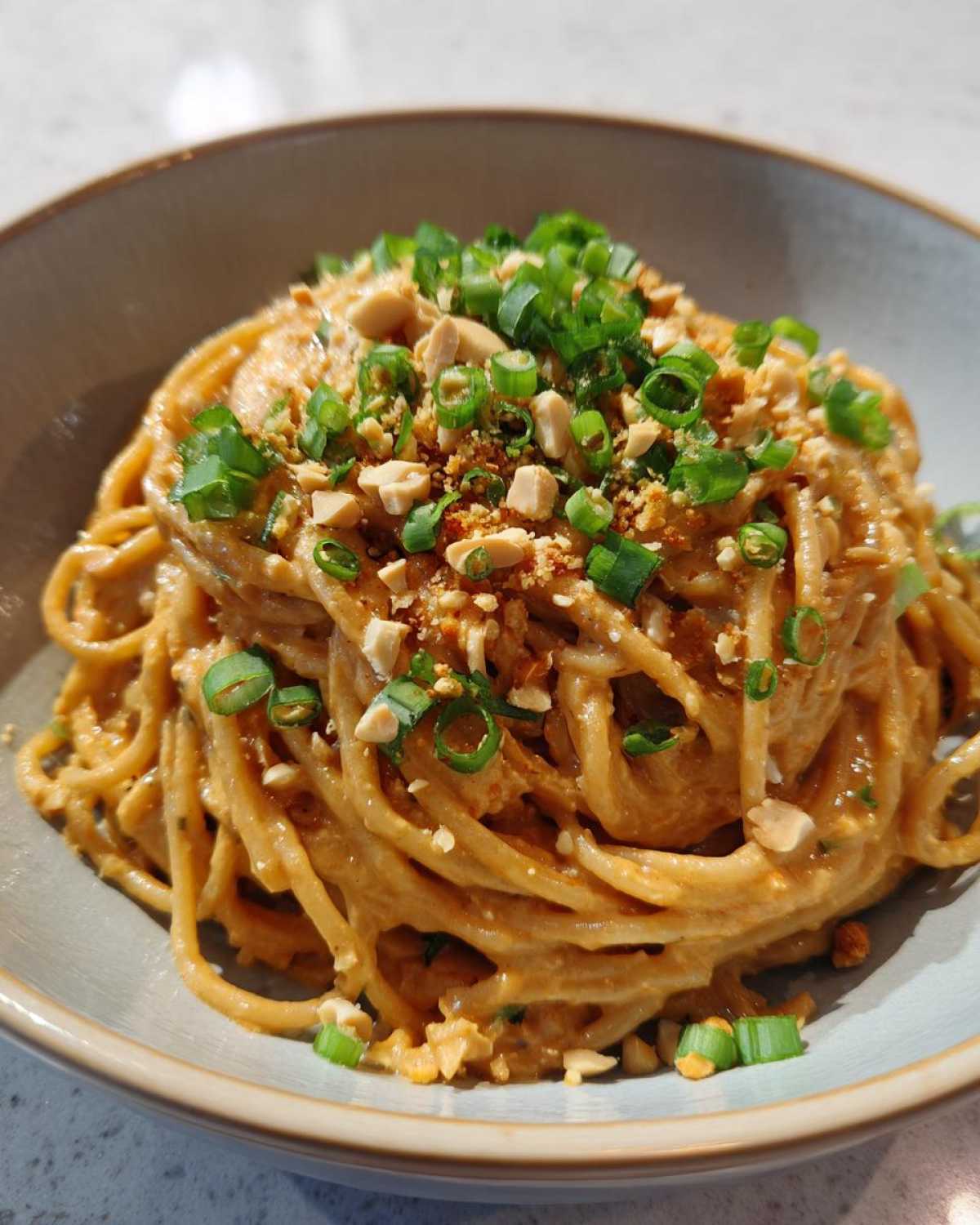 Spicy Thai Peanut Noodles - detail 3