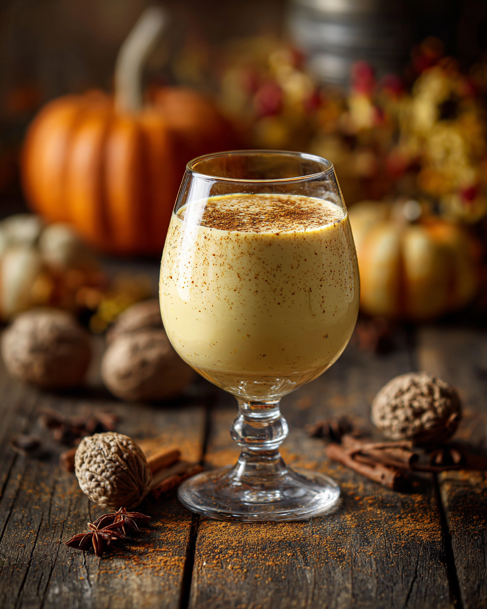 Spiked Pumpkin Eggnog - detail 2