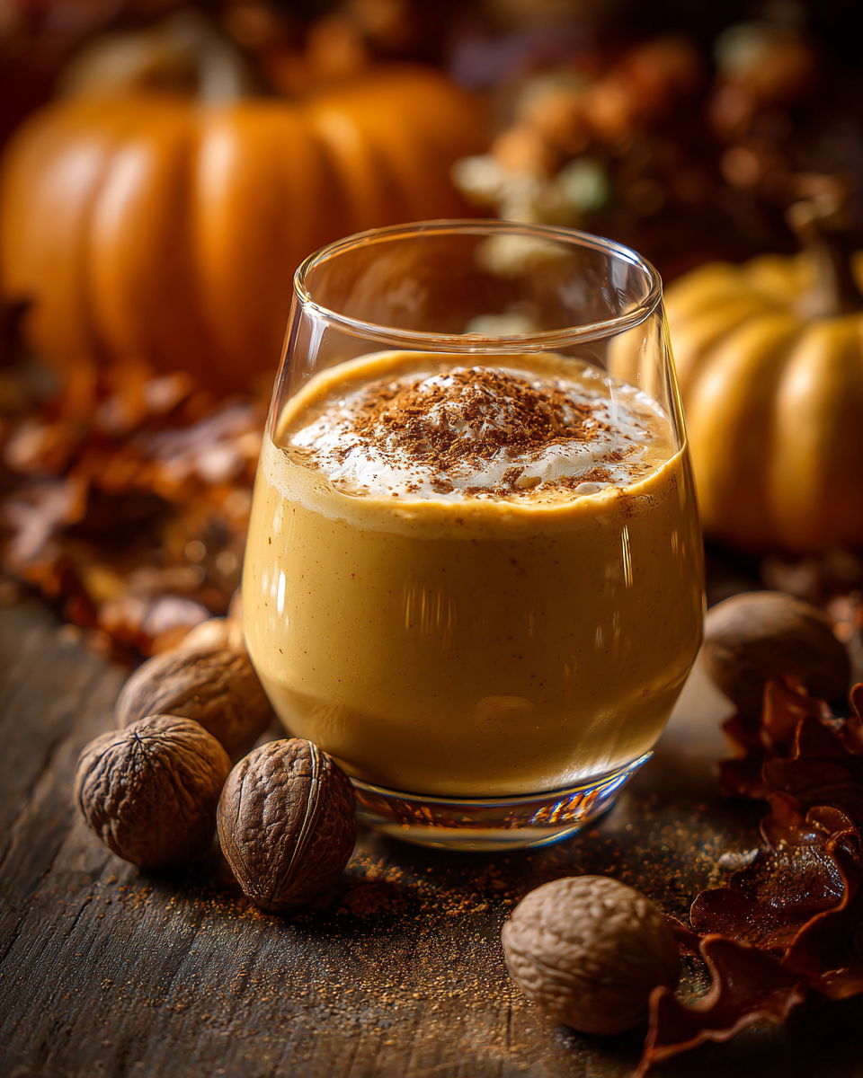 Spiked Pumpkin Eggnog - detail 3
