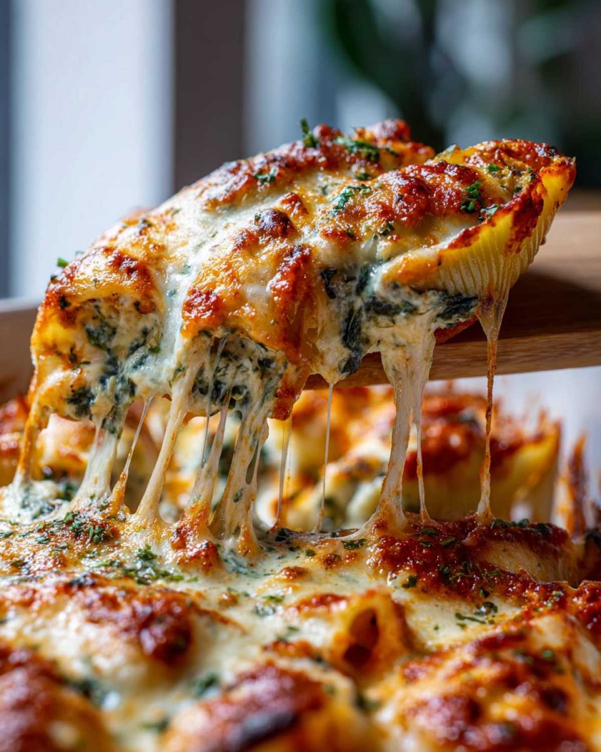 Spinach Ricotta Stuffed Shells - detail 1
