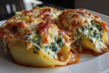Spinach Ricotta Stuffed Shells