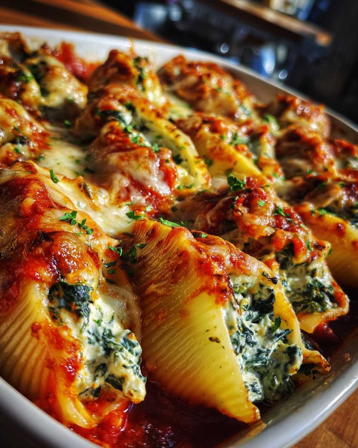 Spinach Ricotta Stuffed Shells - detail 4