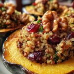 Vegetarian Stuffed Acorn Squash
